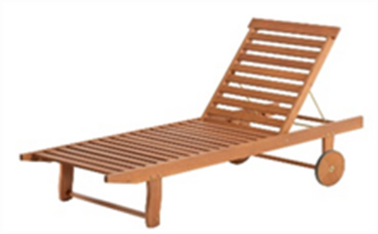 Sun Lounger Mandal W71Xl197