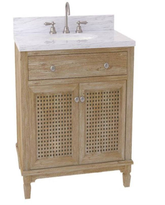 Conut marble vanity 36