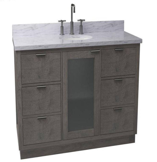 Haze marble vanity 60