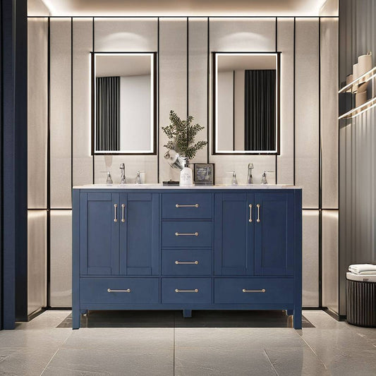 Grand Navy Vanity
