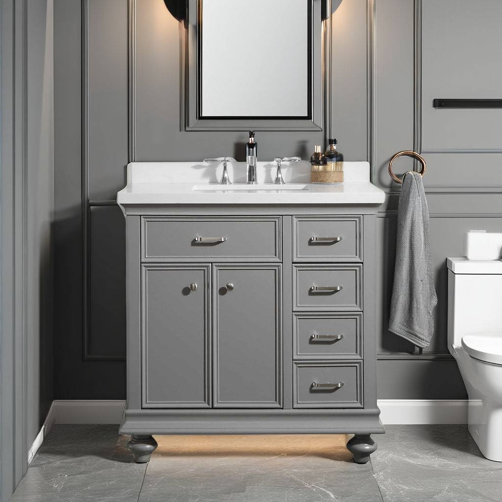 Medium Grey Vanity