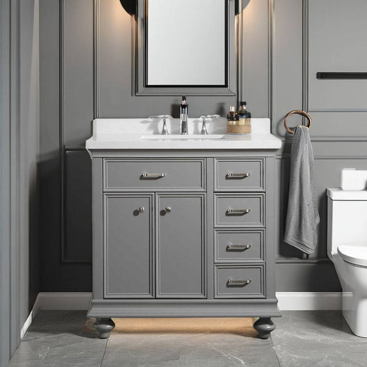Medium Grey Vanity