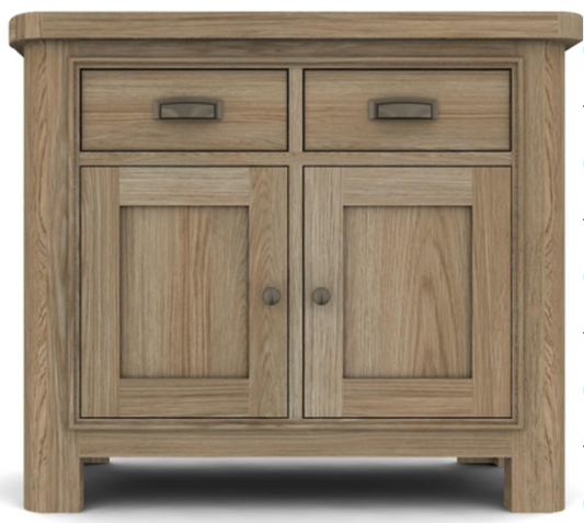 Oak 1 Drawer 2 Door Sideboard