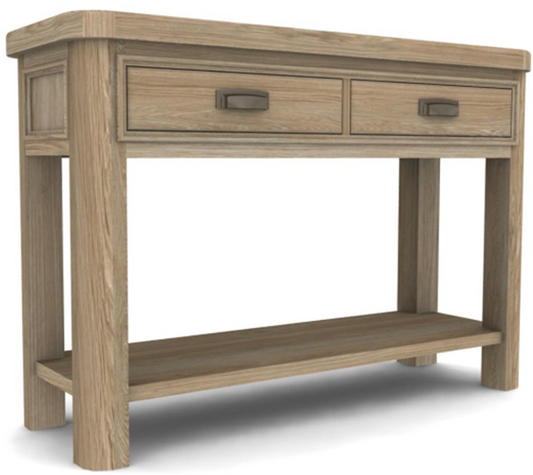 Oak Console Table