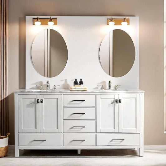 Grand White Vanity