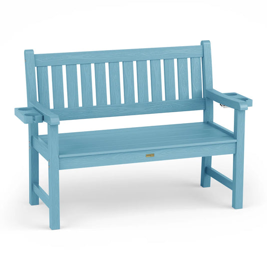 2-Seat Garden Benches Patio Porch Bench