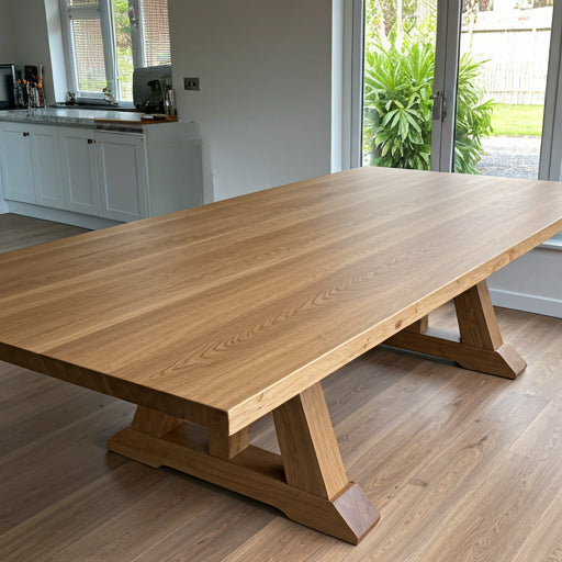 Solid Oak Dining Table